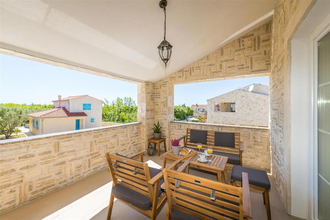 Stone Vila With Heated Pool, Near Sandy Beach - By Traveler Tourist Agency Id 2373 Bedroom 2 Privlaka  Croatia