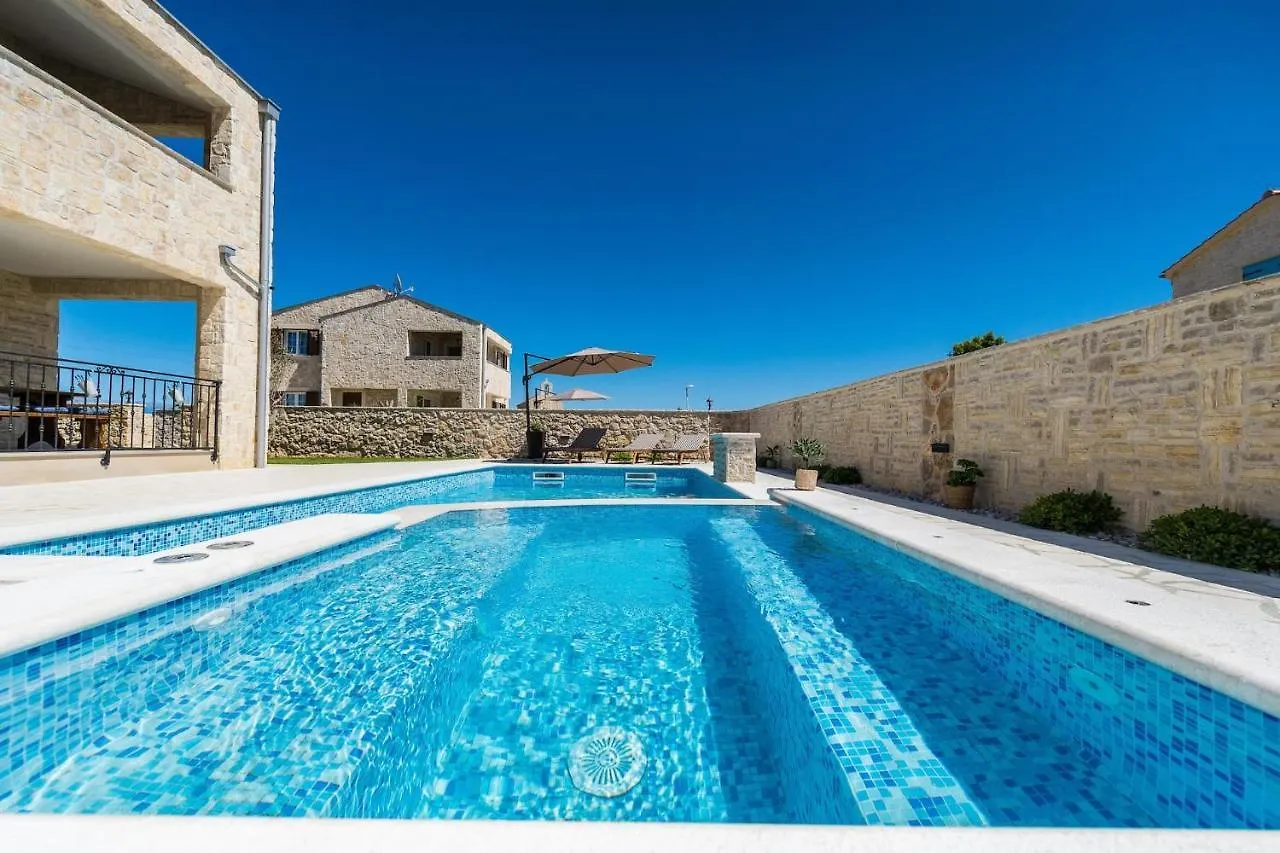 Villa Stone Vila With Heated Pool, Near Sandy Beach - By Traveler Tourist Agency Id 2373 Bedroom 2 Privlaka